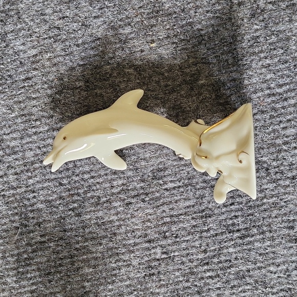 Lenox Fine China Porcelain Collectible Figure Dolphin - Picture 2 of 5